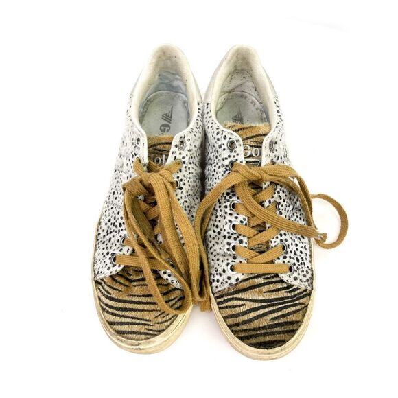 Gola Gola Classics Women's Orchid II Safari Sneakers in Cheetah/Tiger Size 8 - Picture 4 of 10